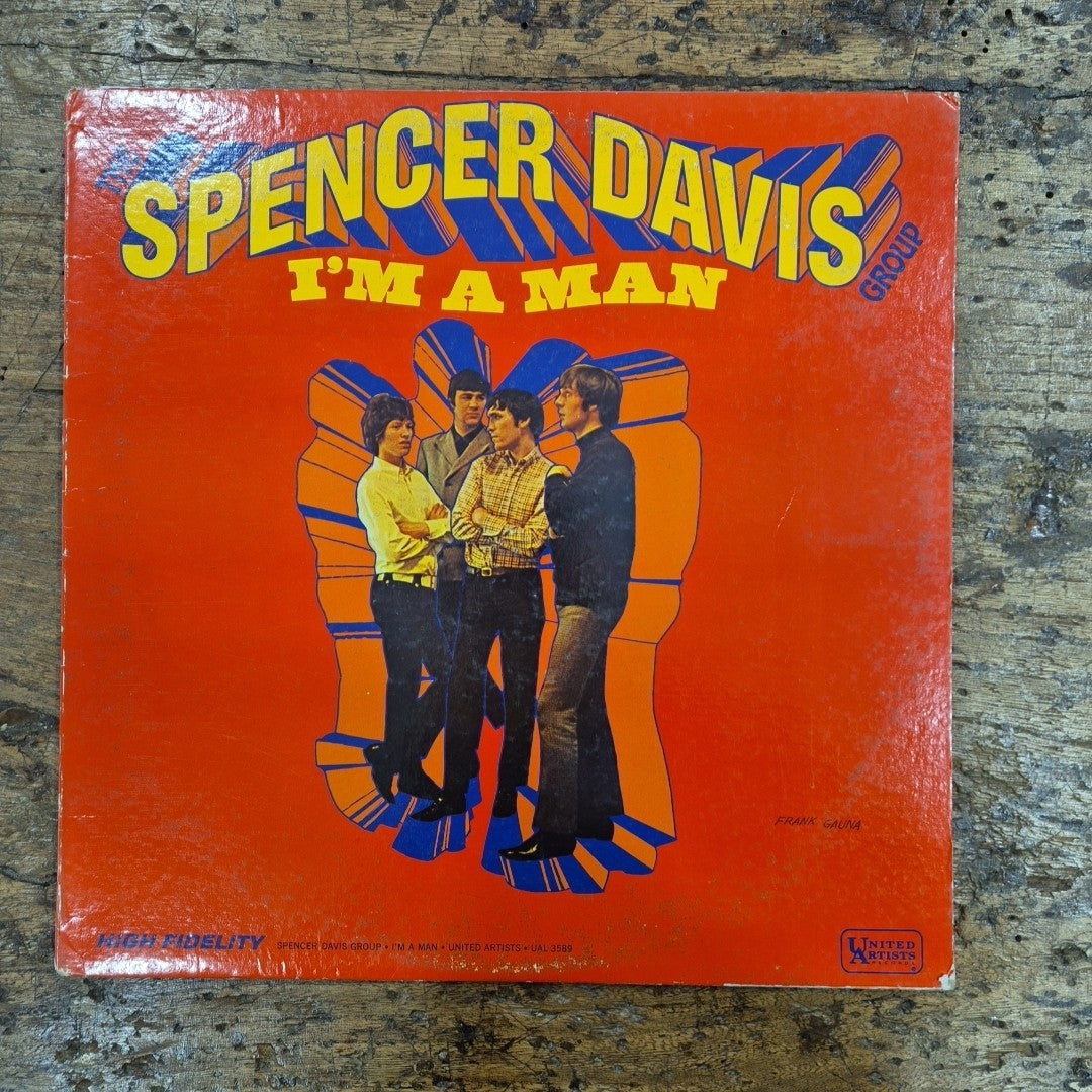 LP The Spencer Davis Group - I'm A Man UAL 3589 Made In Usa Musica Rock Vinile