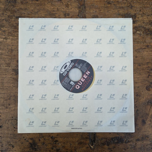LP Queen - Live In Budapest 0805101 1987 CDV Made In UK Rock Vinil