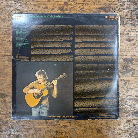 LP Byker Hill: Martin Carthy Dave Swarbrick 12TS342 Musica Rock Vinile