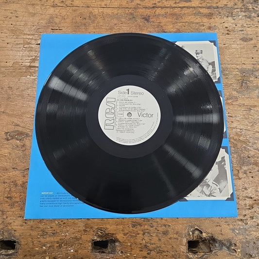 LP Elvis Presley - Elvis Is Back LSP-2231 Made In Italy 1981 Vinile Rock PROMO