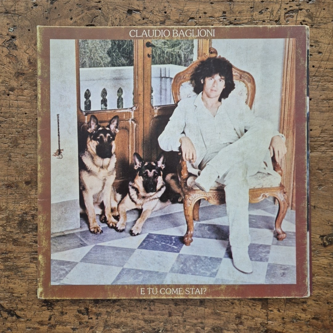 LP Claudio Baglioni E Tu Come Stai? CBS 83335 Italy 1978 Musica Italiana Vinile