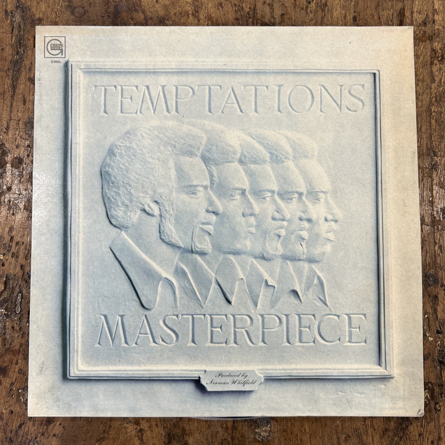 LP The Temptations - Masterpiece TSM ST 60037 Italy 1973 Funk Soul Disco Vinile