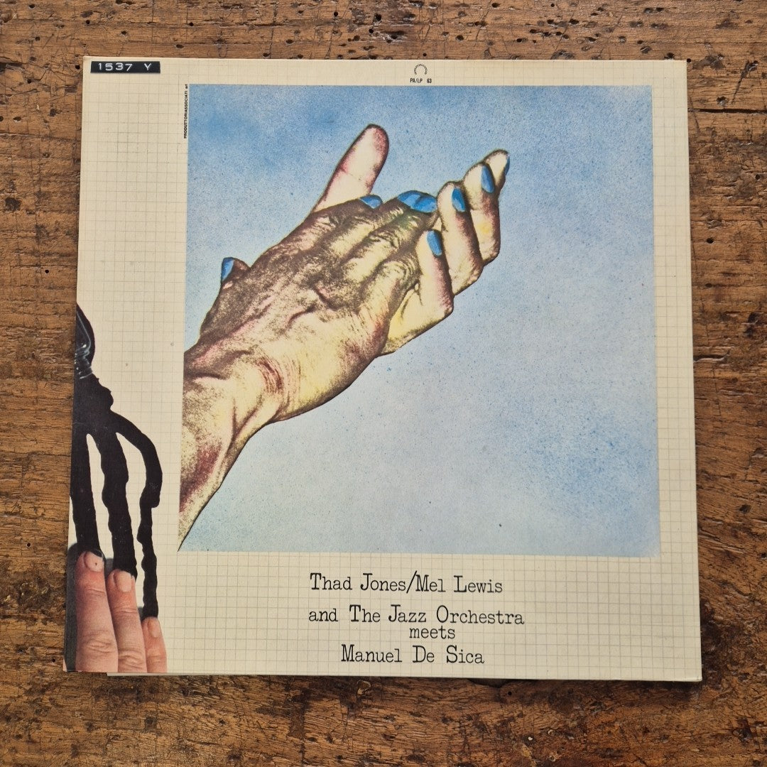 LP Thad Jones Mel Lewis Manuel De Sica And The Jazz Orchestra PALP 63