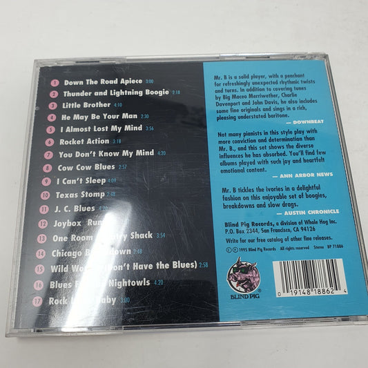CD Mr. B – Shining The Pearls Blind Pig Records – BP 71886Blues