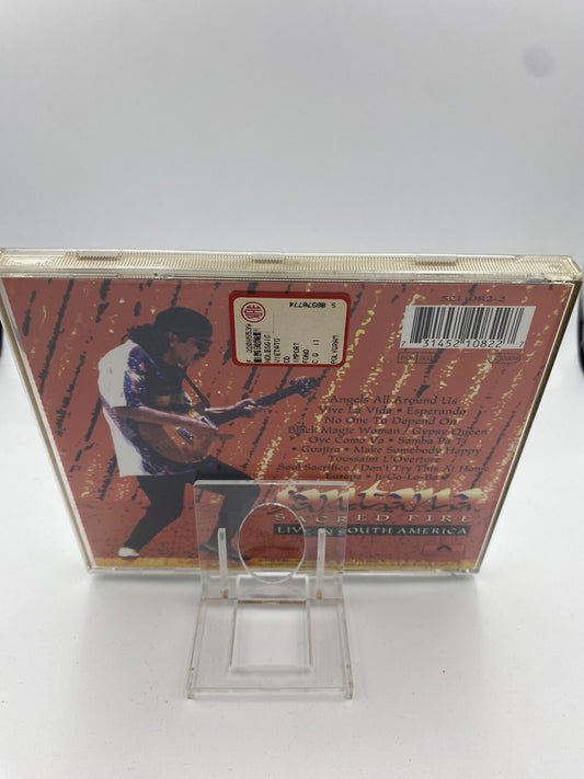 CD Santana – Sacred Fire (Live In South America) Rock Blues 1993