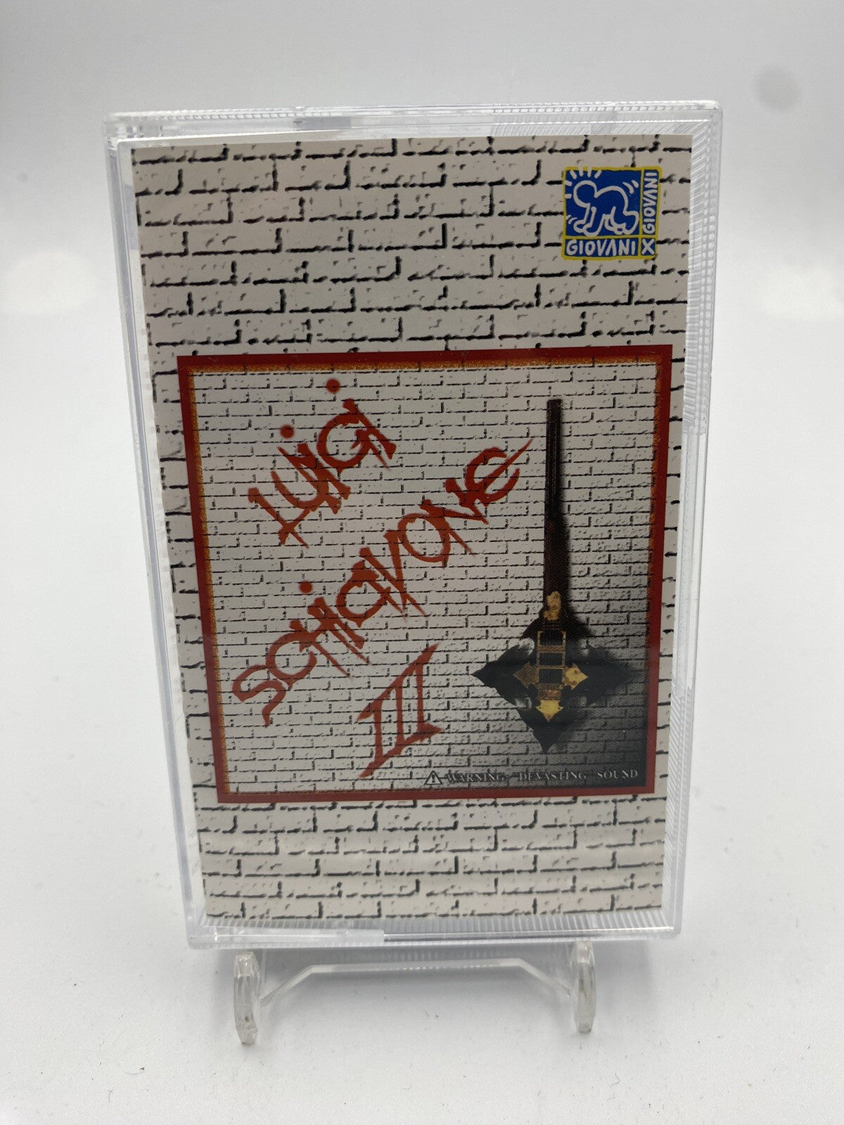 MUSICASSETTA Tape VG Luigi Schiavone Enrico Ruggeri – III Raro Italy 1985 Rock
