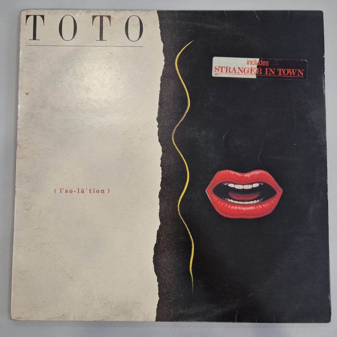 LP Toto - Isolation CBS 86305 Made In Holland 1984 Carmen Lion Vinile Pop 12