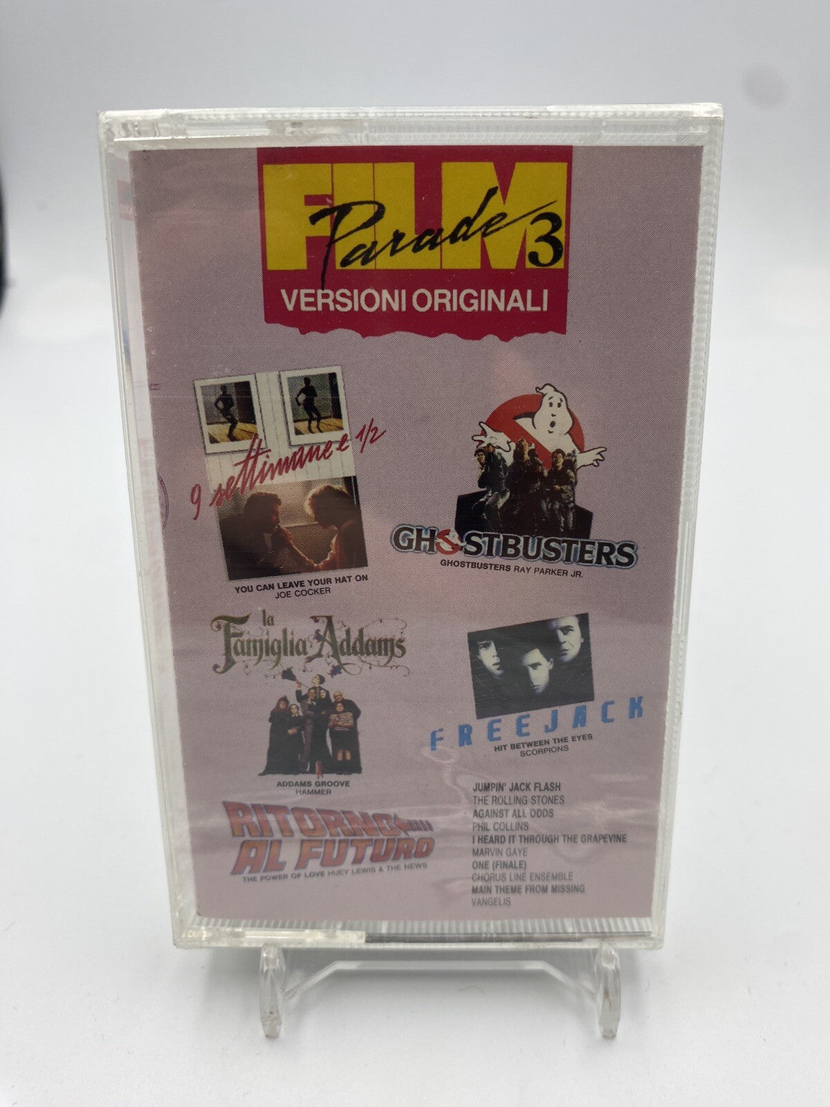 MUSICASSETTA Tape SS Various – Film Parade 3 Italy 1992 Stage E Screen