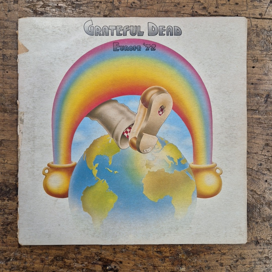 LP Grateful Dead Europe '72 66019 USA 1972 Musica Vinile Psychedelic Rock