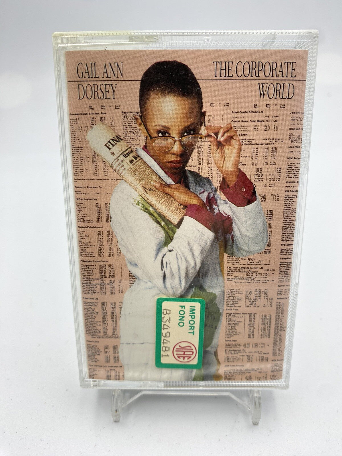 MUSICASSETTA Tape VG Gail Ann Dorsey – The Corporate World Elettronica
