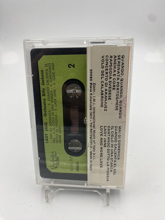 MUSICASSETTA Tape VG Billy Jackson e la sua Orchestra – Lady Jane Classica