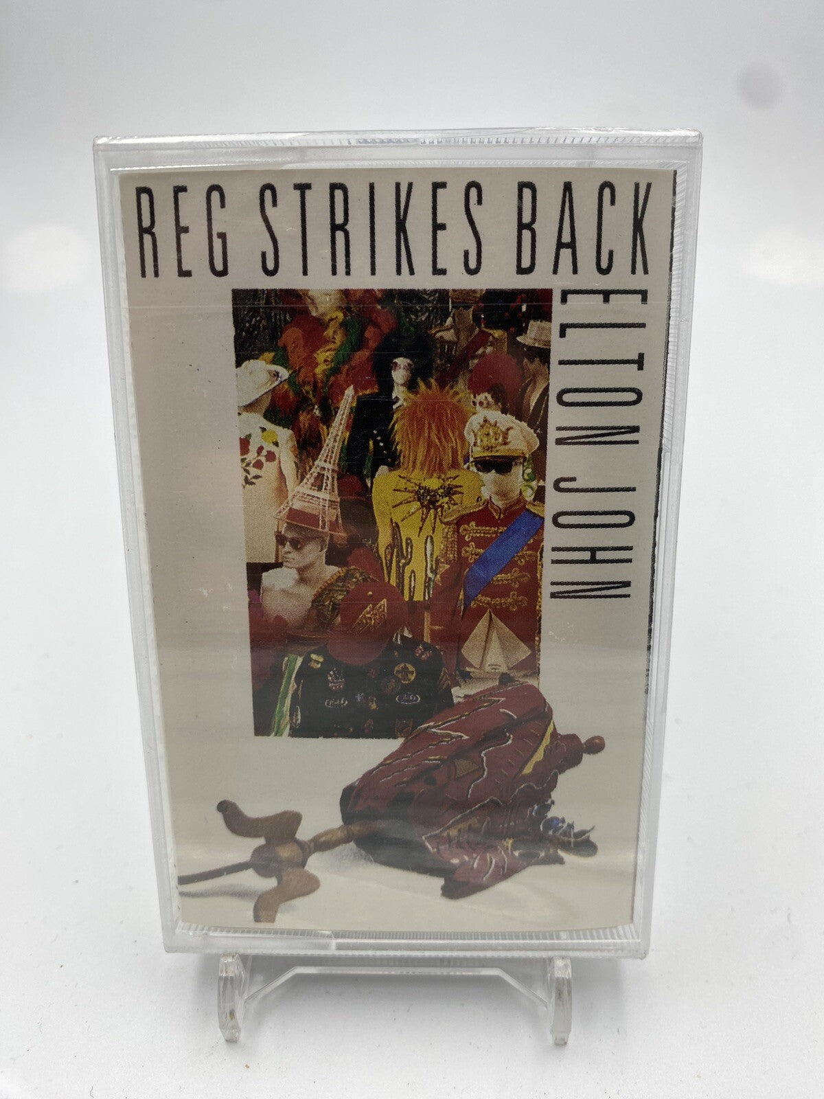MUSICASSETTA Tape SS Elton John – Reg Strikes Back Rock Pop Sigillata 1988