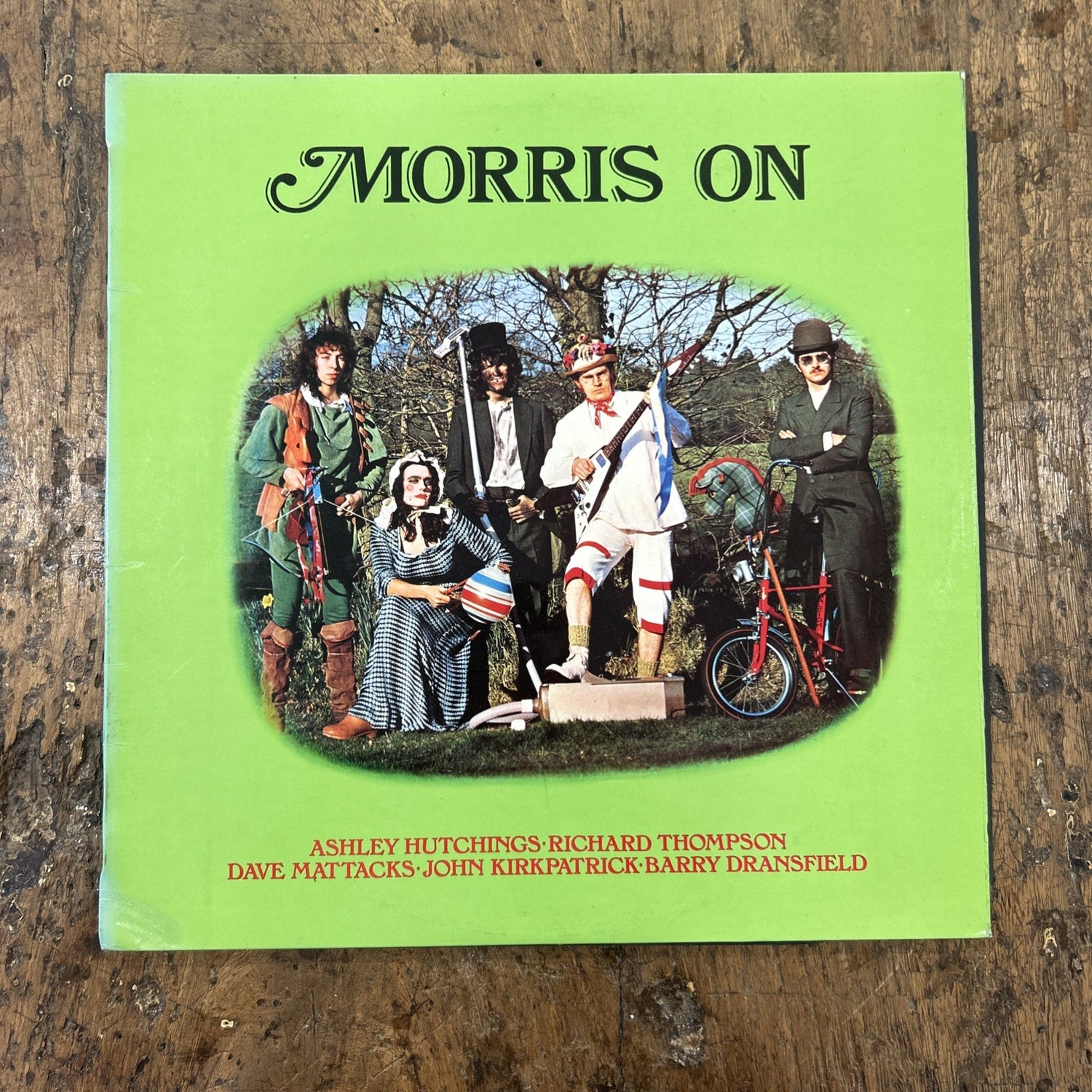 LP Morris On - HELP 5 Island Records Vinile 1972 Rock Folk