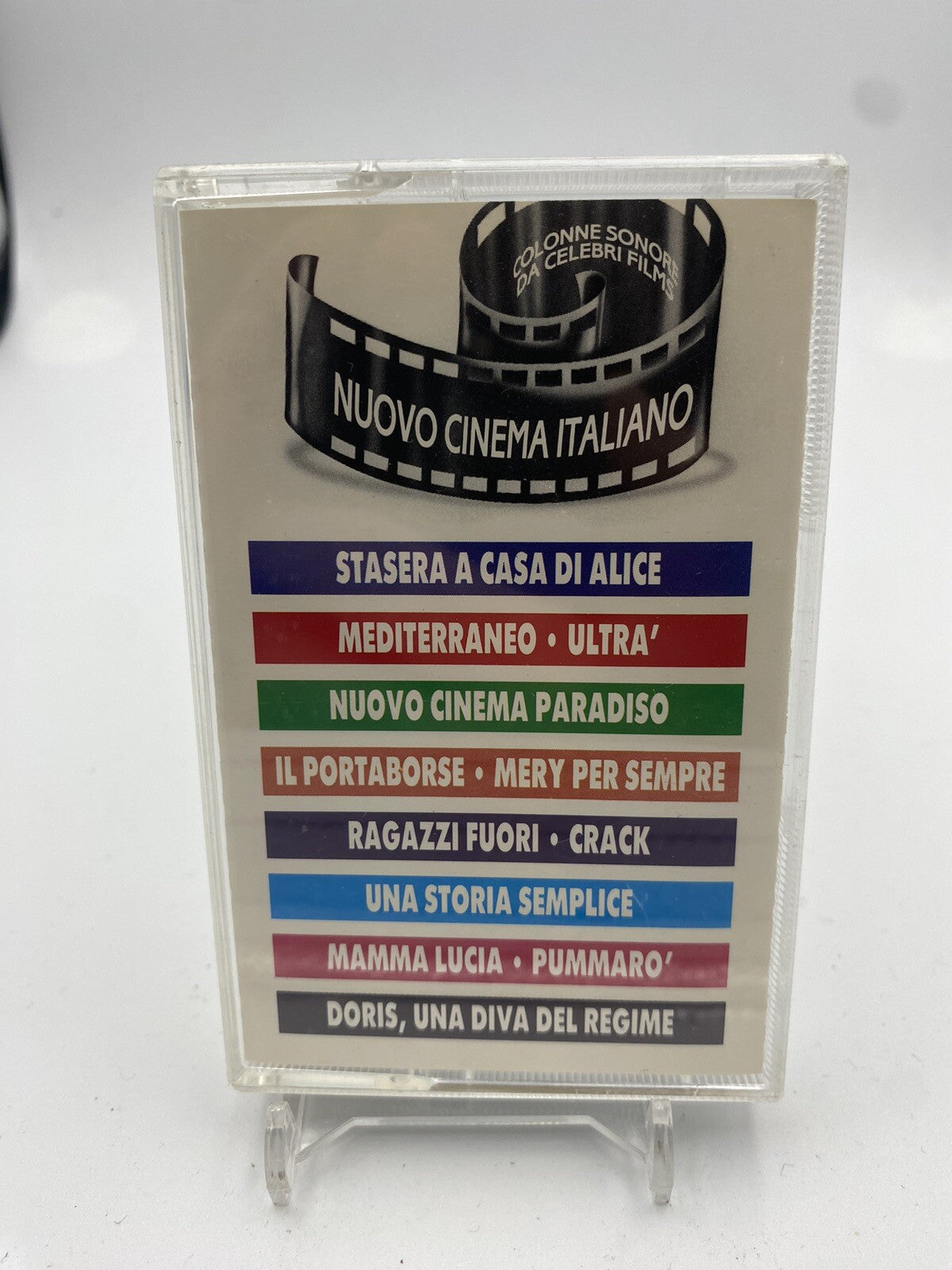 MUSICASSETTA Tape VG Various – Nuovo Cinema Italiano 1991 Soundtrack Stage