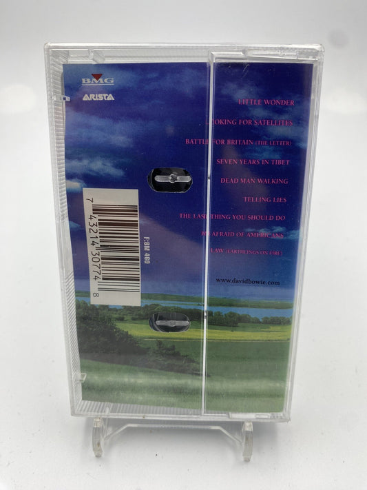 MUSICASSETTA Tape SS David Bowie – Earthling Rock Elettronica 1997 Sigillata