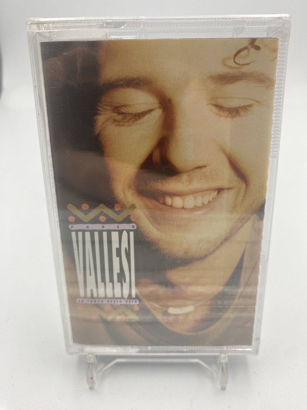 MUSICASSETTA Tape SS Paolo Vallesi – La Forza Della Vita Italy 1992