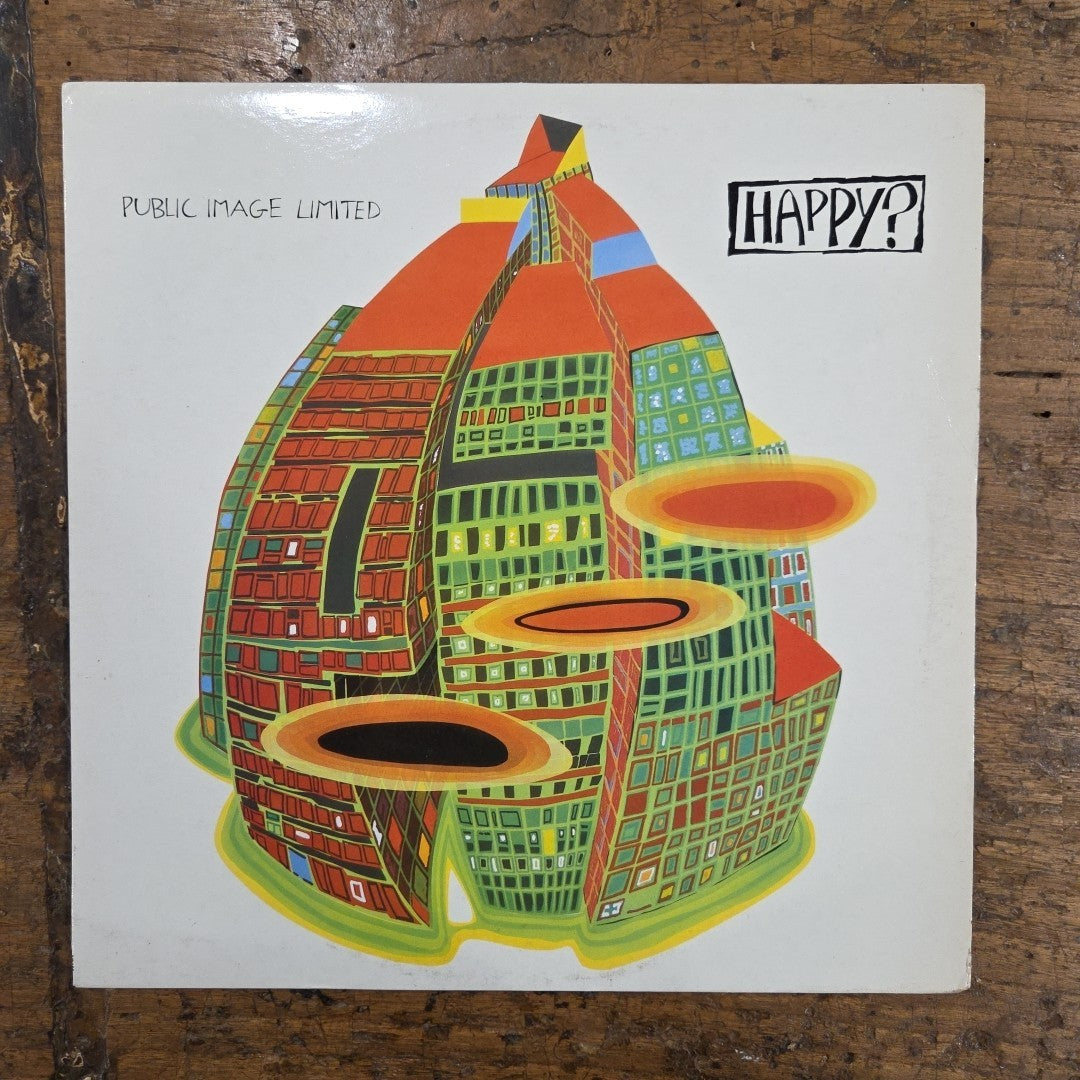 LP P.I.L. - Happy? V2455 1987 Musica Rock New Wave Vinile