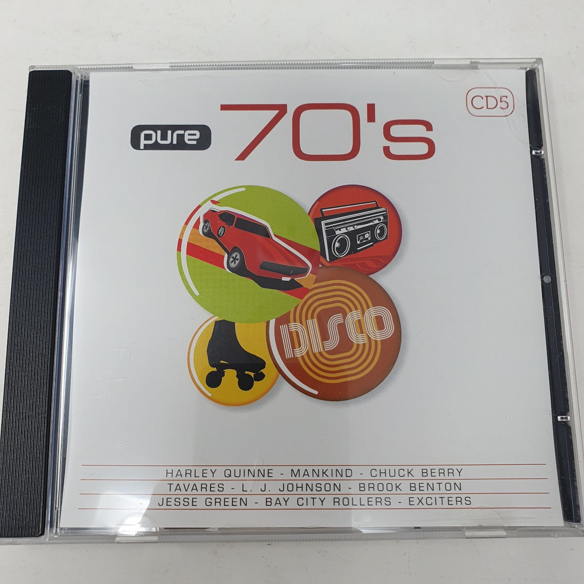 CD Various Pure 70's VOL.5 PURE501E Compilation