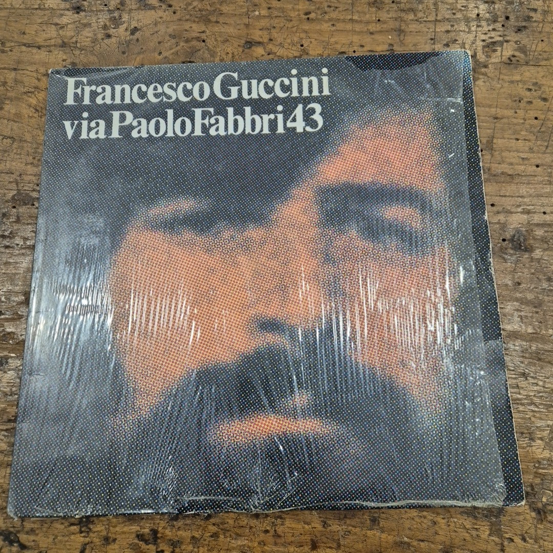 LP Francesco Guccini - Via Paolo Fabbri 43 3C 064-188 Musica Pop Italiana Vinile