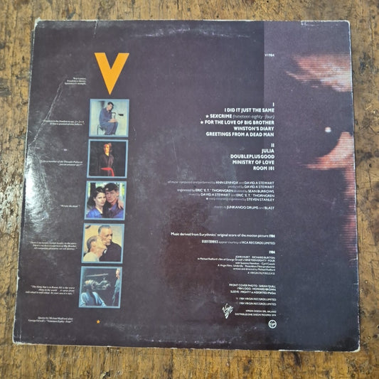 LP Eurythmics - 1984 For The Love Of Big Brother V 1984 B Vinile 12