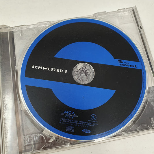 CD Schwester S – S Ist Soweit MCA Records – MCD 32333