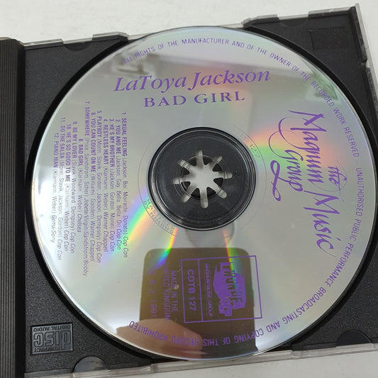 CD La Toya Jackson – Bad Girl Thunderbolt – CDTB 127