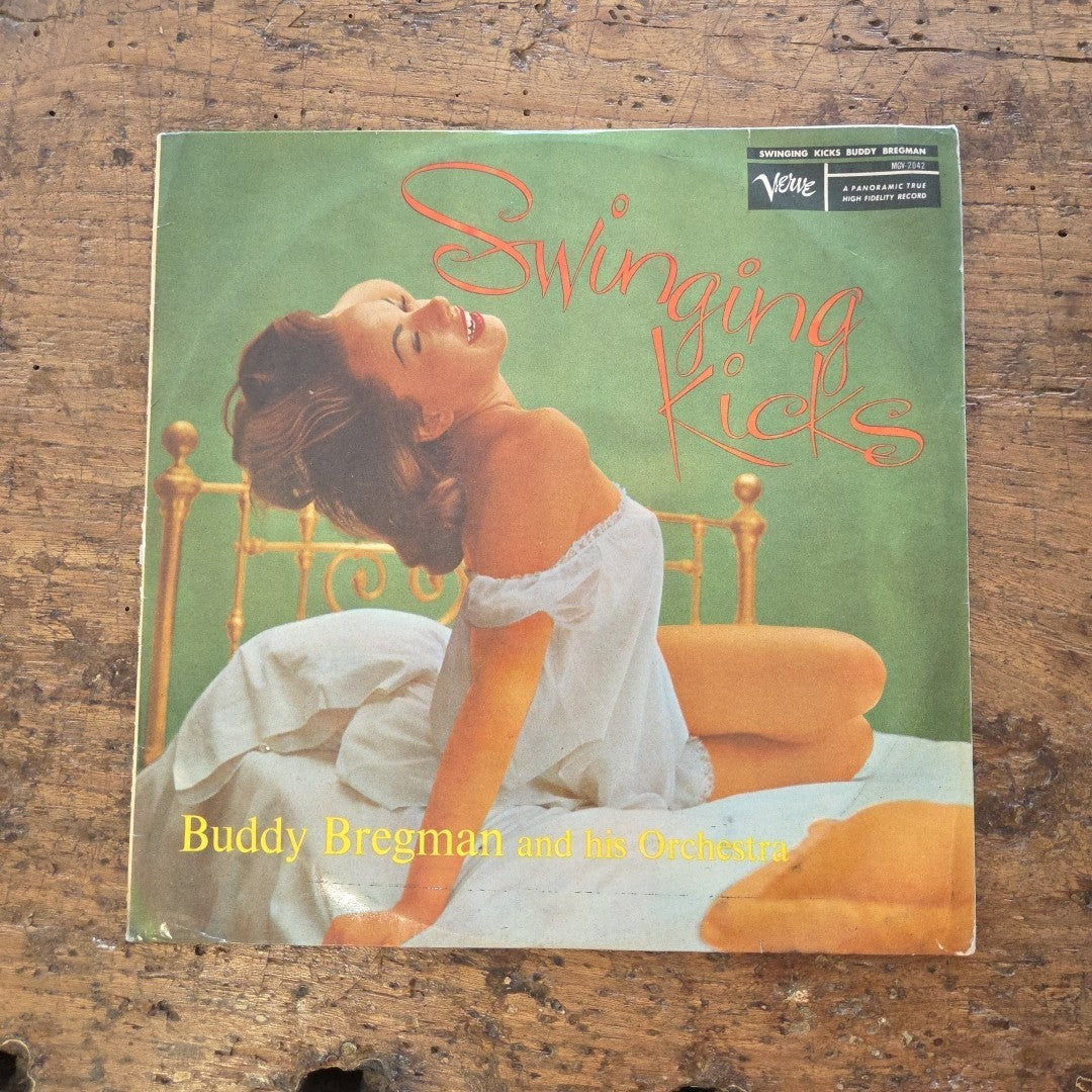 LP Buddy Bregman - Swinging Kicks MGV 2042 Jazz Vinile Made In Italy