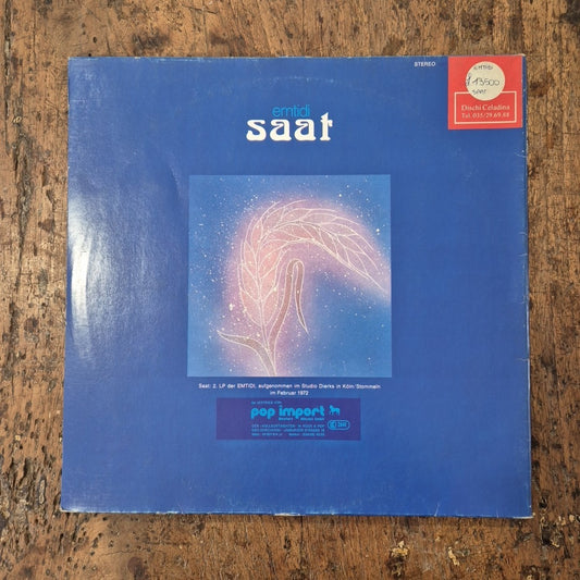 LP Saat - Emtidi 20 29077-8 Krutrock Folk Rock Germany 1981 Vinile 12
