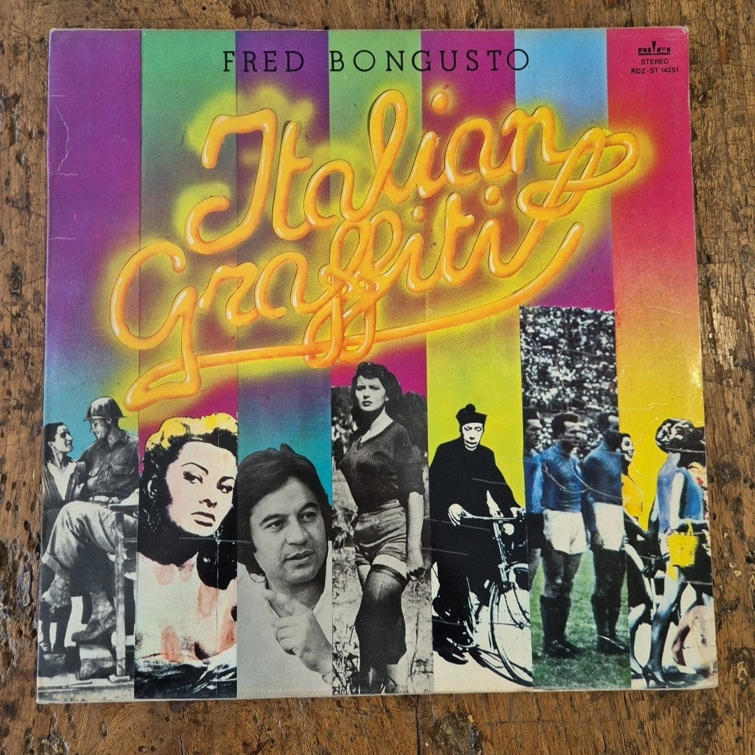 LP Fred Bongusto - Italian Graffiti RDZ-ST 14251 Musica Italiana Vinile Chanson