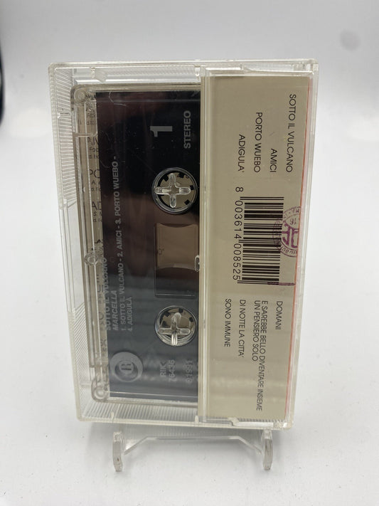 MUSICASSETTA Tape VG Marcella – Sotto Il Vulcano Italy Pop 1991