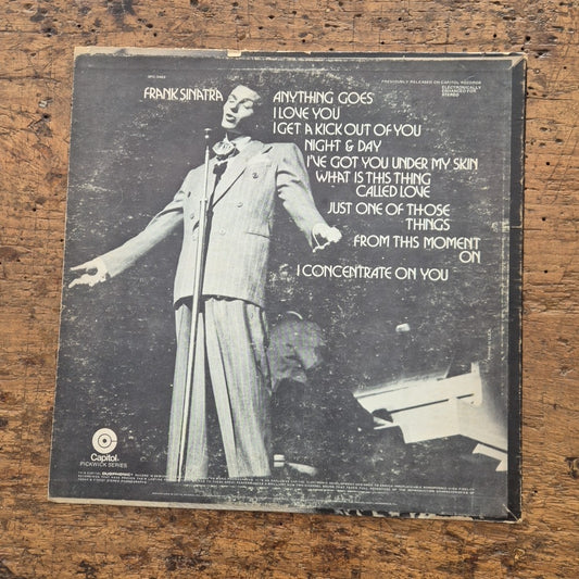 LP Frank Sinatra - My Cole Porter SPC-3463 Jazz Big Band VINILE 12