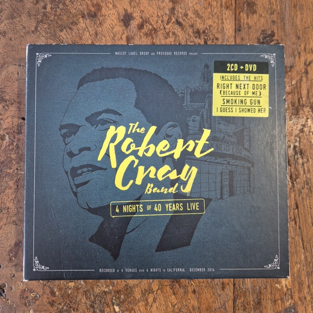 CD The Robert Cray Band 4 Nughts Of 40 Years Live 2 CD 1 DVD Box Set