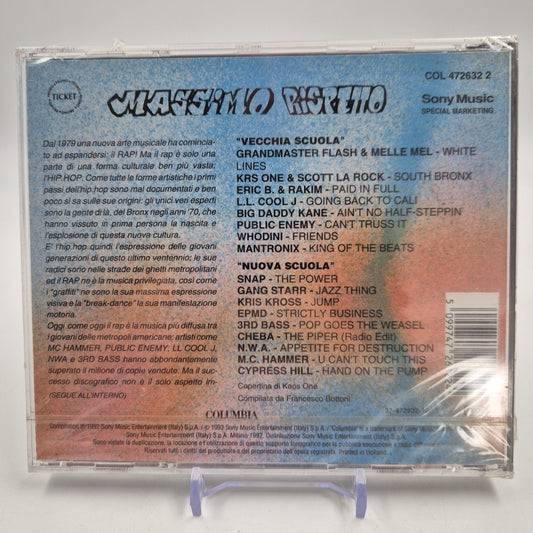 CD rap MASSIMO RISPETTO COL 472632 2 Vecchia Scuola Columbia Sigillato Sealed