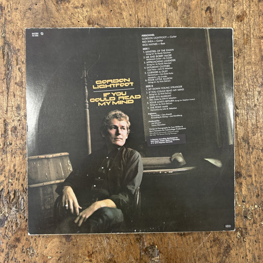 LP Gordon Lightfoot - If You Could Read My Mind 44091 Rock Vinile
