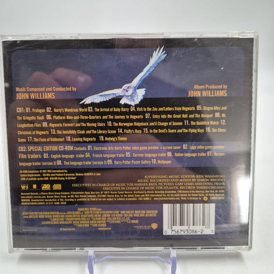 CD Harry Potter And The Philosopher's Stone John Williams 2CD Colomna Sonora Eng