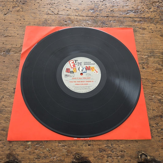 LP Chuck Mangione - Fun And Games AMLK 63715 Jazz Vinile 1979