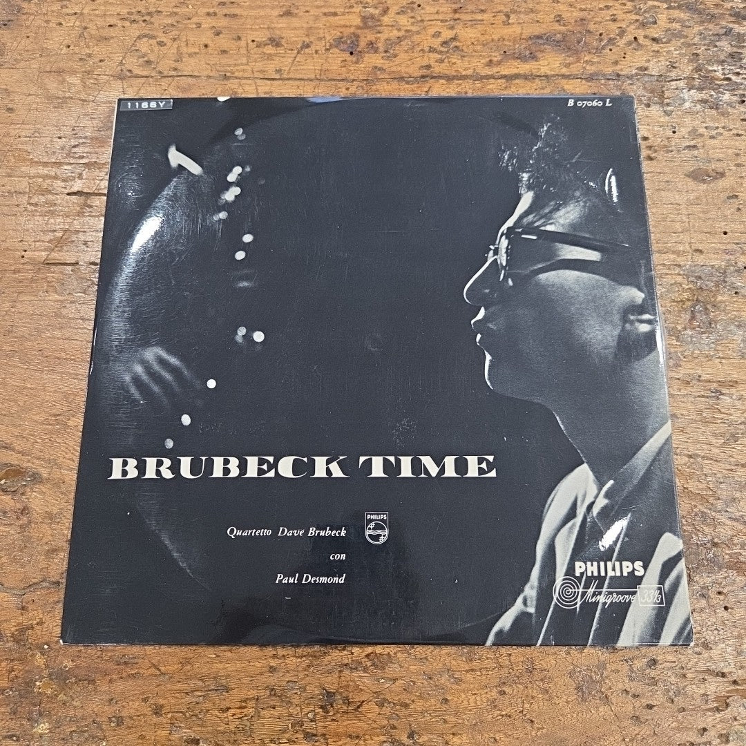 LP The Dave Brubeck Quartet - Brubeck Time B 07060L Made In Italy Jazz Music