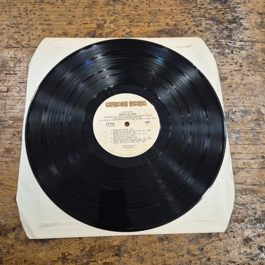 LP Gregg Allman - Laid Black CP 0116 Made In Usa 1973 Musica Rock Vinile
