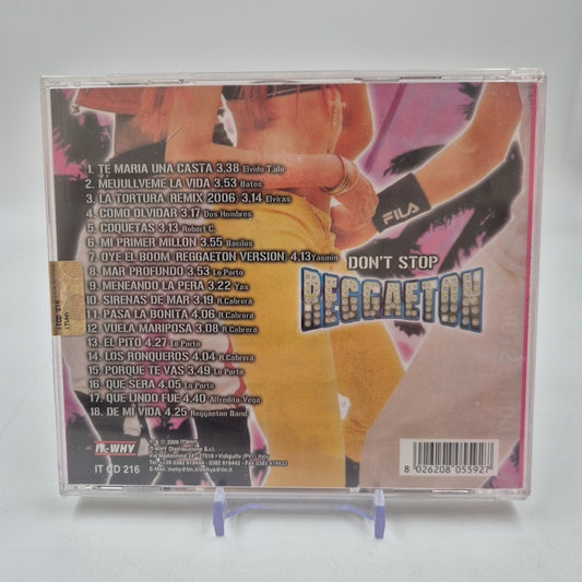 CD Mix Don't Stop Reggaeton IT CD 216 Sigillato Sealed 2006 Te Maria Una Casta