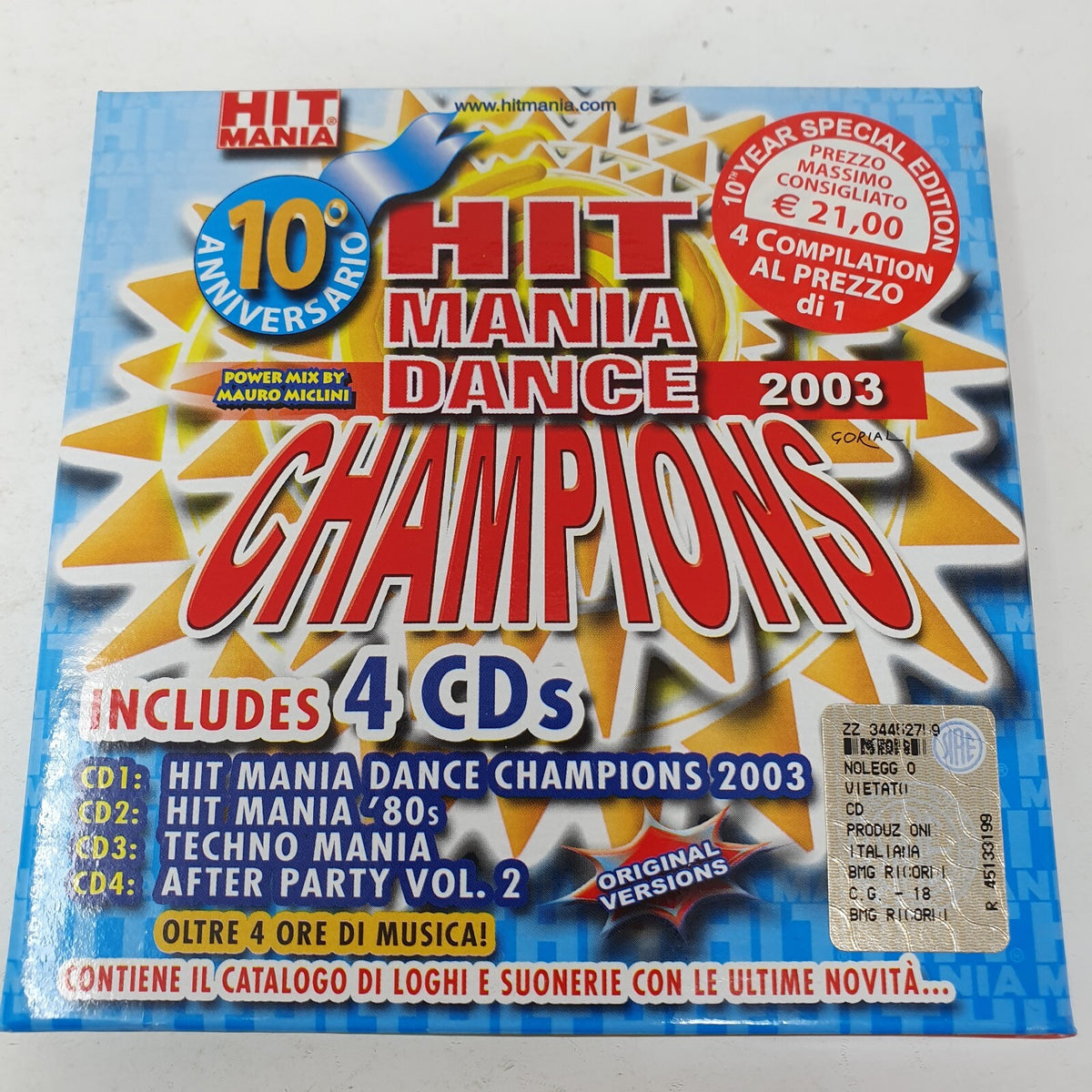 CD Various – Hit Mania Dance Champions 2003