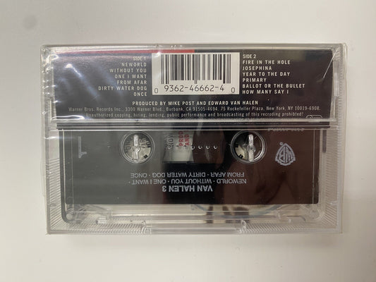MUSICASSETTA TAPE SS Van Halen – Van Halen III Rock 1998