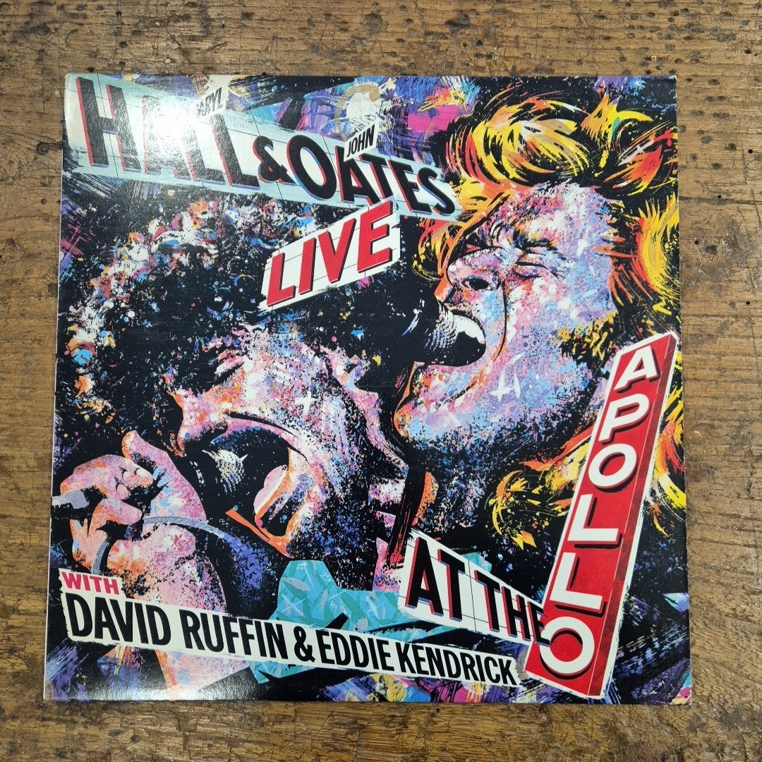 LP Daryl Hall John Oates Bob Clearmoutain Apollo AFL1-7035 Musica Rock Vinile