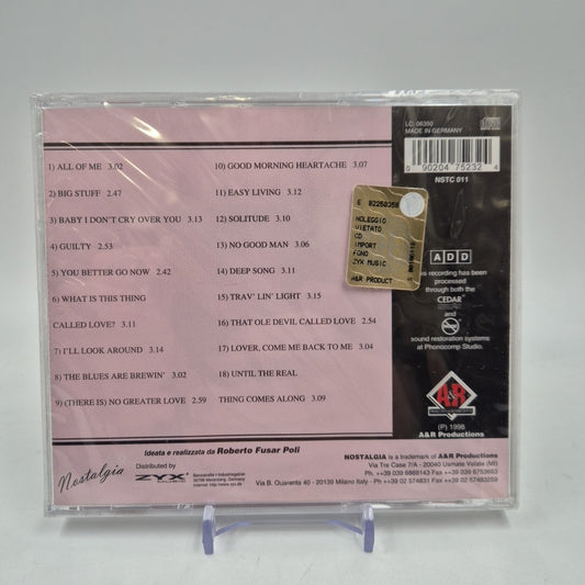 CD Billie Holiday - Guilty Sigillato Sealed NSTC 011 Nostalgia Pop