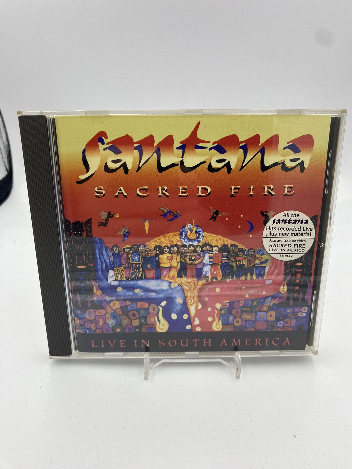 CD Santana – Sacred Fire (Live In South America) Rock Blues 1993