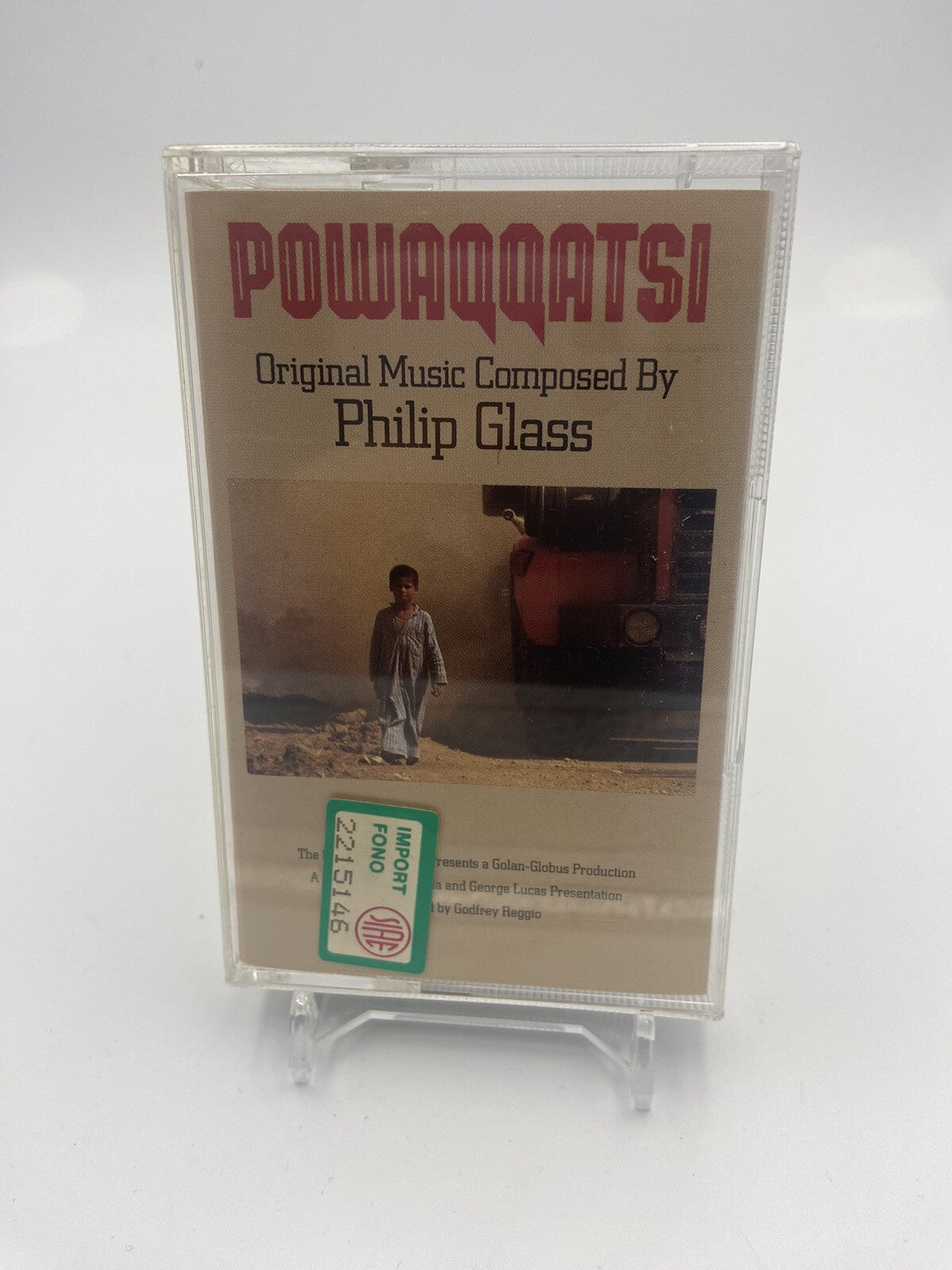 MUSICASSETTA Tape SS Philip Glass – Powaqqatsi 9 79192-4 Classical Stage Screen