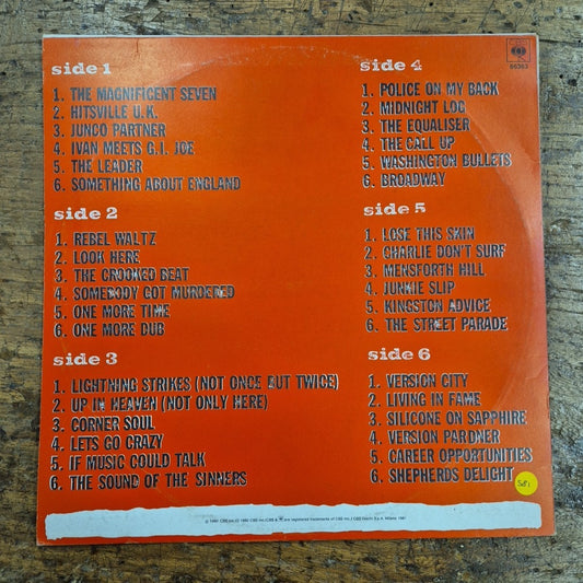 LP The Clash - Sandista CBS 66363 Triplo Vinile Musica Rock Punk 1980