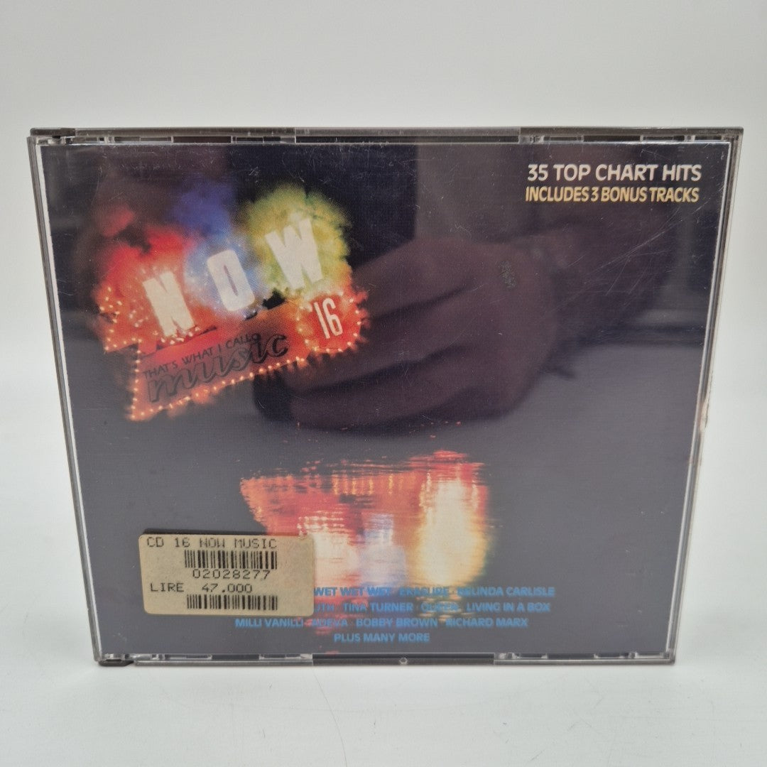 CD Now Music 16 Various Artists Dance Mix CD NOW 16