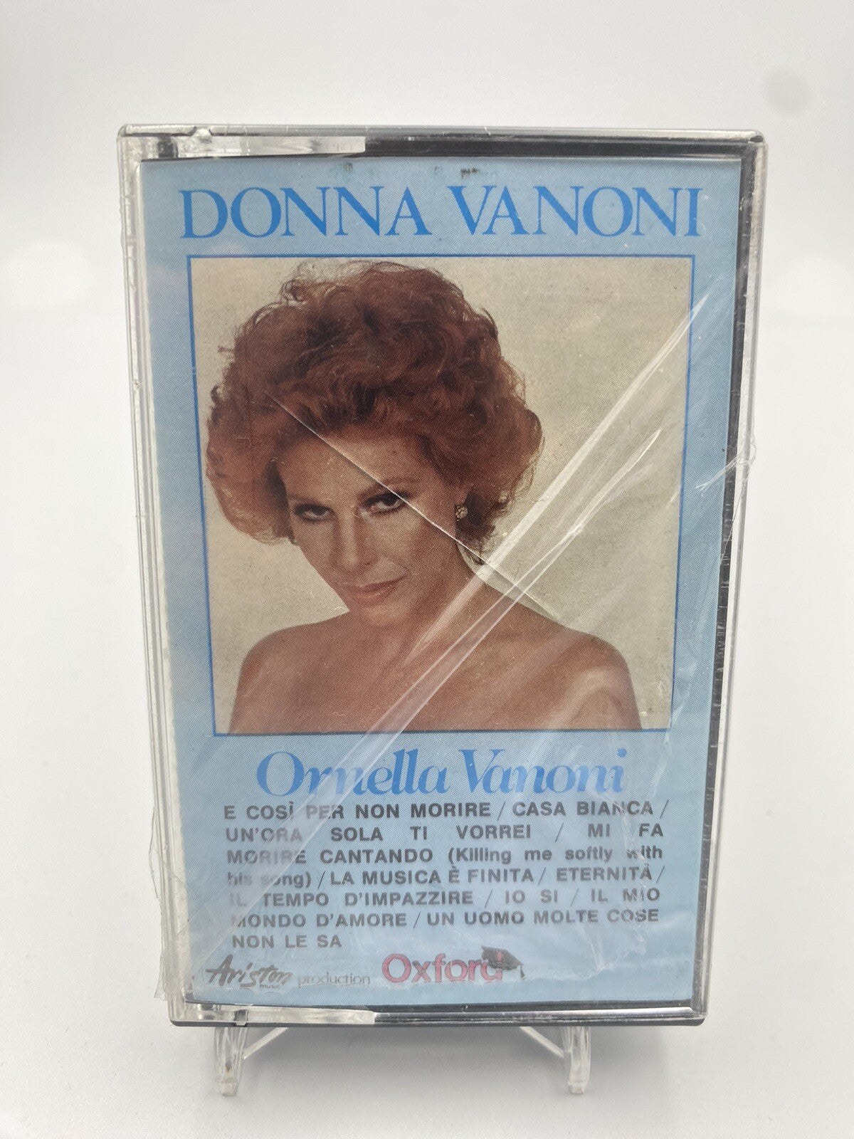 MUSICASSETTA Tape SS Ornella Vanoni – Donna Vanoni 1981 Italy
