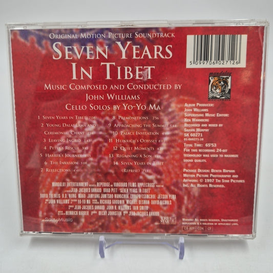 CD ost SEVEN YEARS IN TIBET music From The Motion Picture 450 305-2 SK 60271