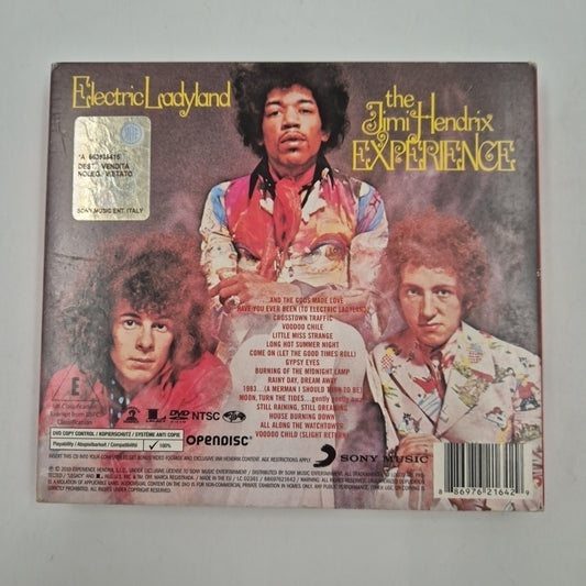 CD rock The Jimi Hendrix Experience Electric Ladyland Sony Music Opendisc